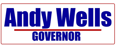 Andy Wells for Governor Logo